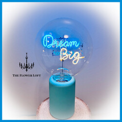 Message In The Bulb From The Flower Loft, your florist in Wilmington, IL